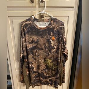 Nomad Earthy Camo Long Sleeve Shirt NWOT